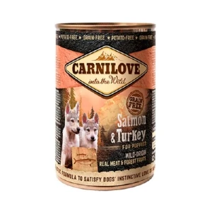 carnilove-puppy-k-400-g-s-lososem-i-indejkoj-dlya-shhenkov Carnilove Puppy k 400 g с лососем и индейкой для щенков